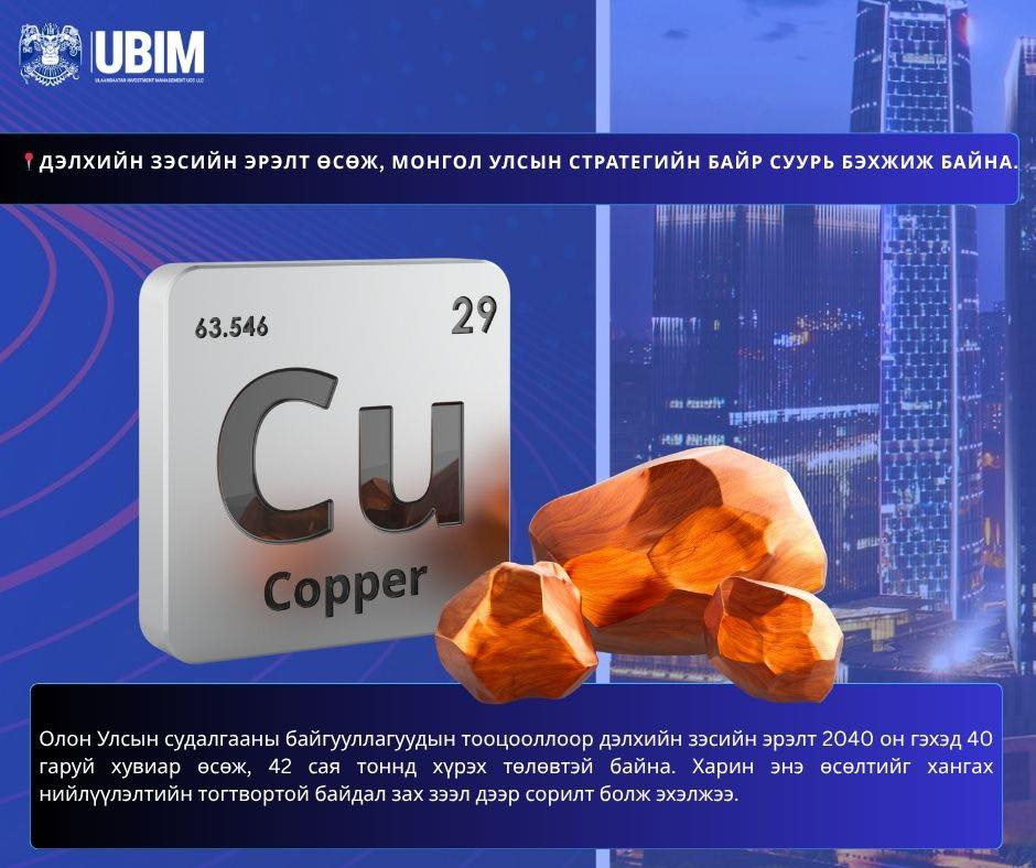 ДЭЛХИЙН ЗЭСИЙН ЭРЭЛТ ӨСӨЖ, МОНГОЛ УЛСЫН СТРАТЕГИЙН БАЙР СУУРЬ БЭХЖИЖ БАЙНА.